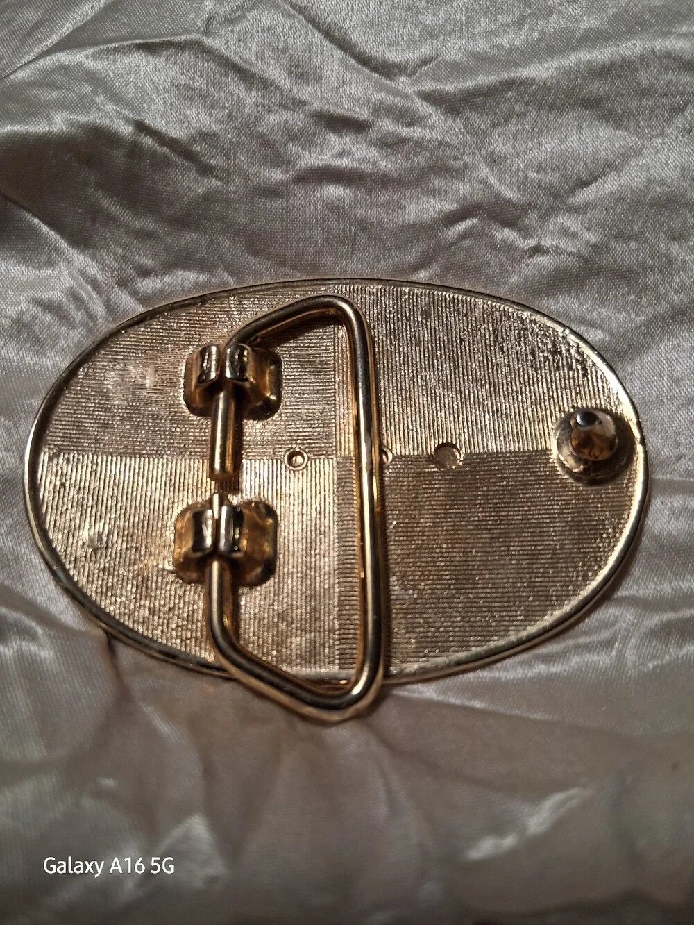 Barber Half Dollar Belt Buckle